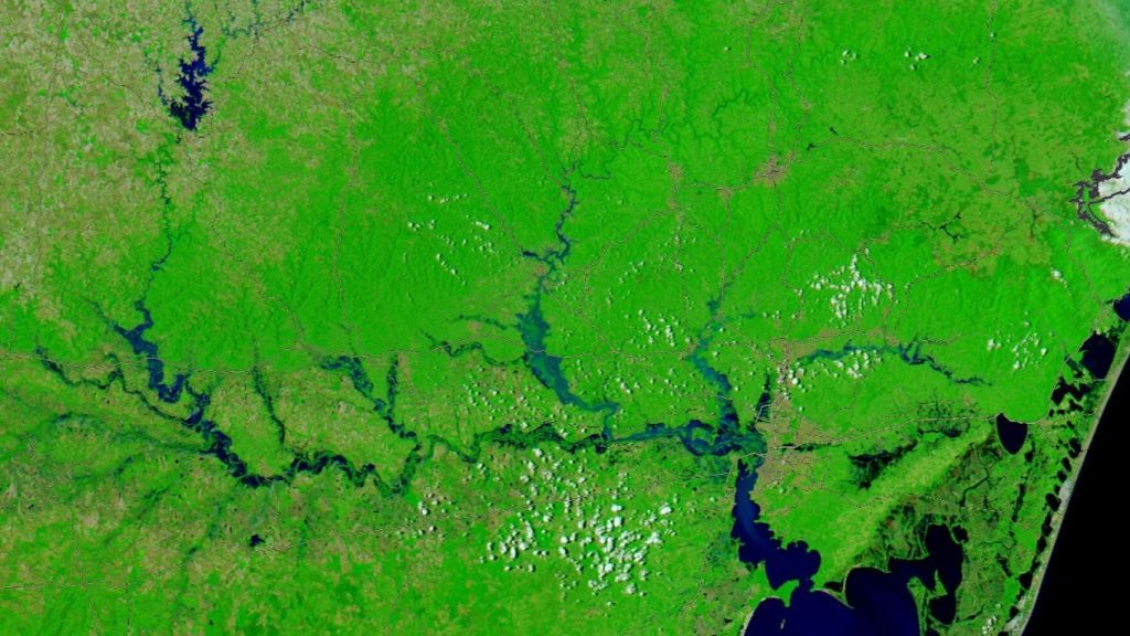 Satélites registram enchentes no Rio Grande do Sul; veja as imagens