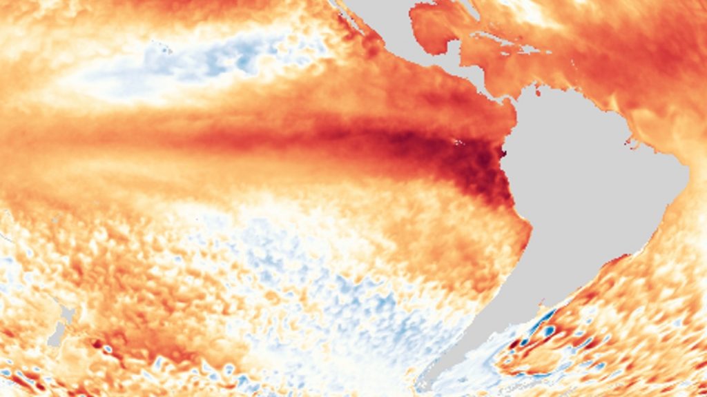 El Niño ganha força e se aproxima do patamar de Super El Niño