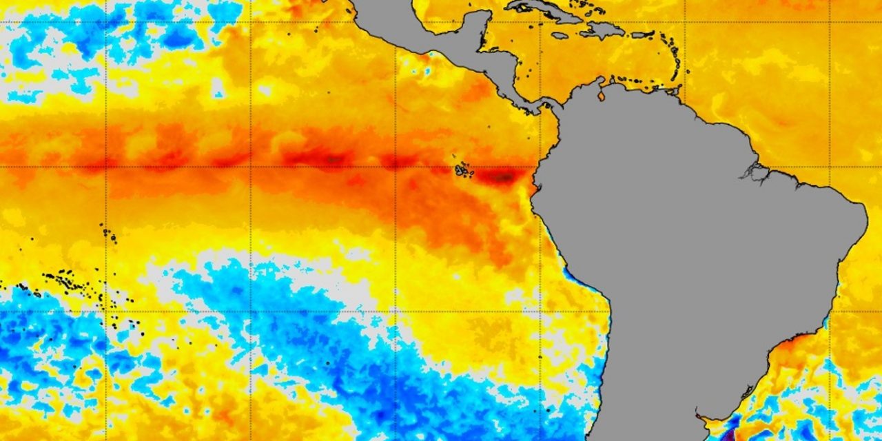<span class="entry-title-primary">Pacífico muito perto de anomalias de Super El Niño</span> <h2 class="entry-subtitle">Fenômeno El Niño ganha força e anomalias de temperatura do mar estão muito próximas de atingir o patamar de Super El Niño</h2>