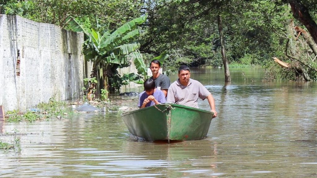 Fotos: Nova Santa Rita enfrenta a pior enchente de sua história