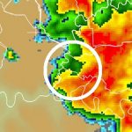 Radar capta mesociclone e formação de tornado na divisa do RS com SC