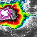 CCM, abafamento e chuva isolada sob ar muito quente e úmido