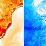 Choque térmico da virada: de calor de quase 40ºC para frio fora de época
