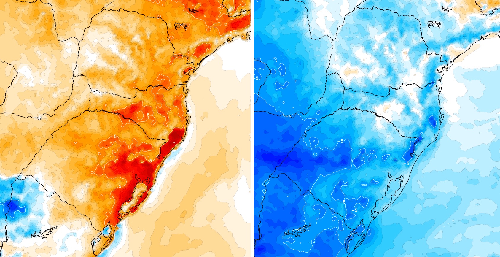 <span class="entry-title-primary">Choque térmico da virada: de calor de quase 40ºC para frio fora de época</span> <h2 class="entry-subtitle">Fim de semana terá massa de ar frio depois de uma quinta-feira marcada por uma tarde tórrida no Rio Grande do Sul </h2>