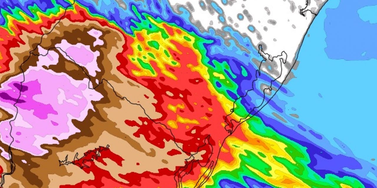 <span class="entry-title-primary">Cenário de grave perigo por chuva entre o Uruguai e o Oeste gaúcho</span> <h2 class="entry-subtitle">Volumes extraordinariamente altos são esperados no Uruguai e pontos do Oeste gaúcho também podem ter chuva excessiva</h2>