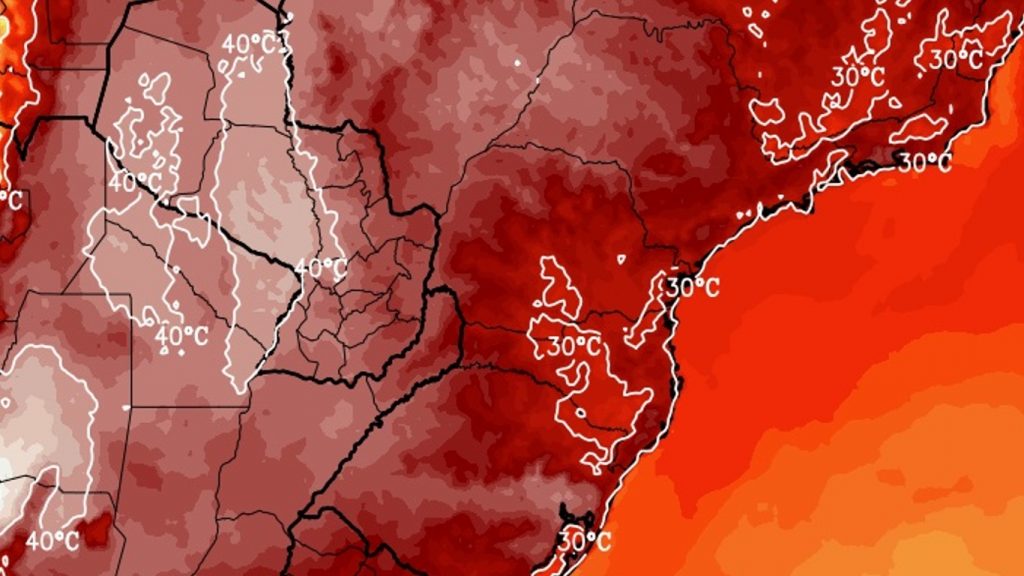 Episódio de calor muito intenso atingirá vários estados na metade do mês