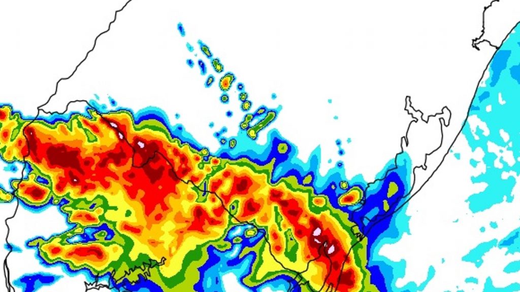 Chuva avança da Argentina e do Uruguai em meio ao ar quente
