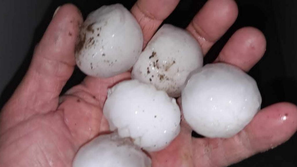 Violentos temporais de vento e granizo na Argentina; veja os vídeos