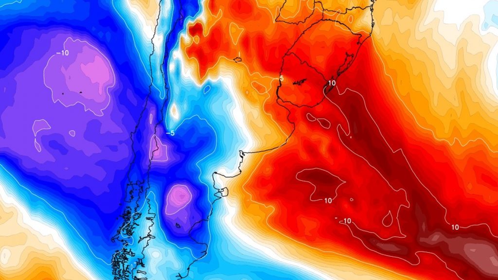Fim de semana maluco terá neve, temporais e calor de 40ºC no Cone Sul