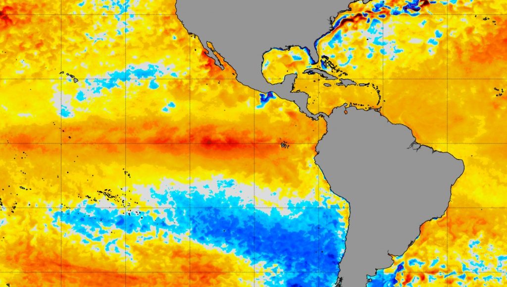 Saiba como está o fenômeno El Niño às vésperas do Natal