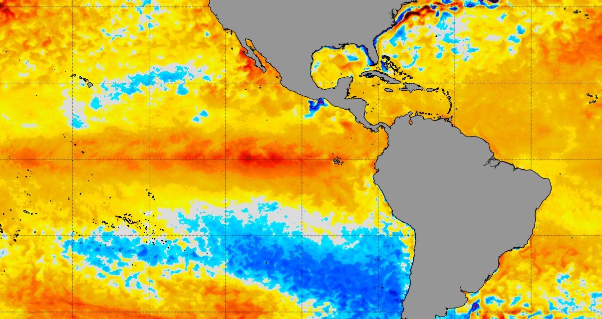 <span class="entry-title-primary">Saiba como está o fenômeno El Niño às vésperas do Natal</span> <h2 class="entry-subtitle">El Niño, historicamente, costuma atingir o máximo de intensidade no Oceano Pacífico Equatorial ao redor do Natal</h2>
