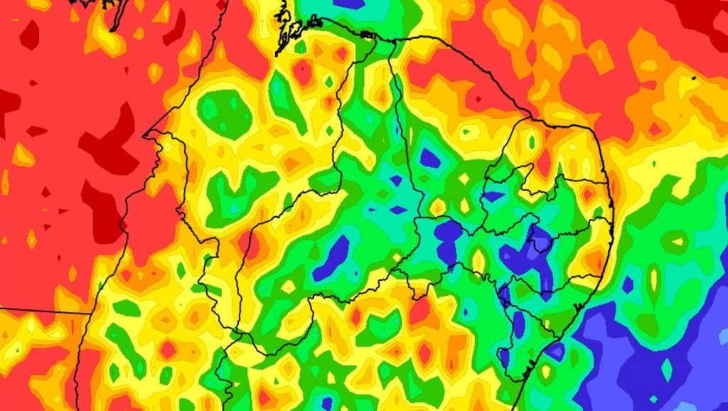 Fim de ano com chuva mais frequente no Nordeste do Brasil