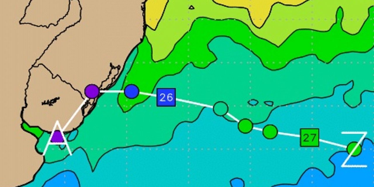 <span class="entry-title-primary">Confira a rota do ciclone que vai se formar no dia do Natal</span> <h2 class="entry-subtitle">Veja a rota projetada para o ciclone extratropical que se forma neste Natal entre o Rio Grande do Sul e o Uruguai </h2>