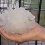 Temporais violentos na Argentina com vento de 150 km/h e granizo gigante