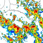 Baixa pressão trará tempestades e chuva intensa isolada no Sul do Brasil