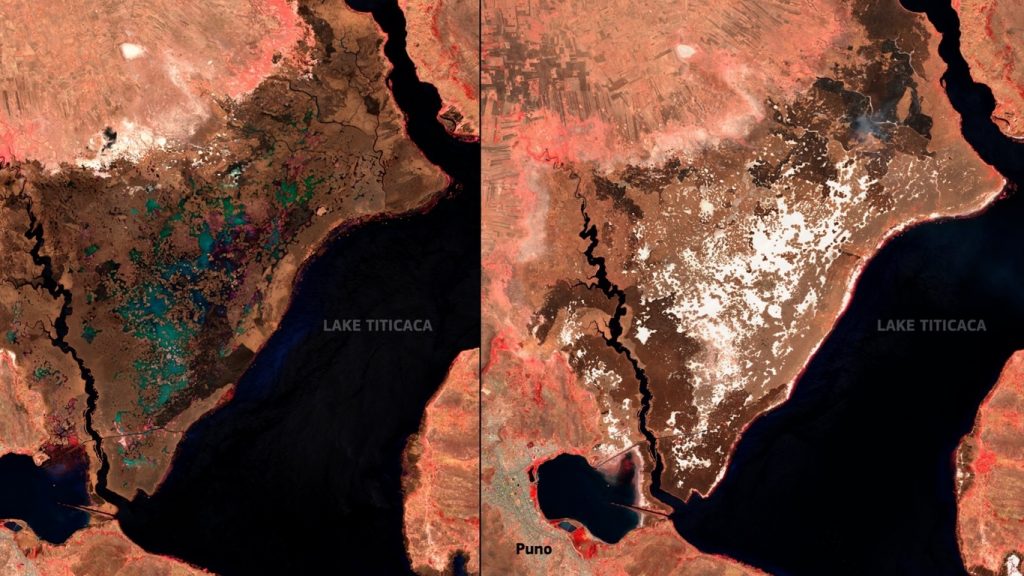 Paraíso natural da América do Sul sofre com as mudanças no clima