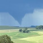 Natal do El Niño tem tornado na fronteira do Rio Grande do Sul