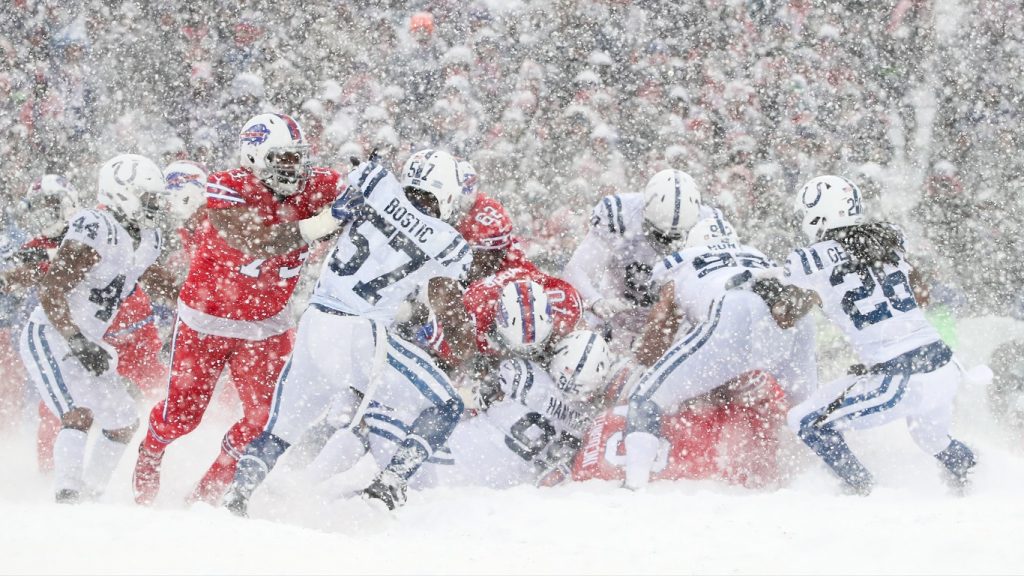 Jogos deste fim de semana da NFL terão condições extremas de frio