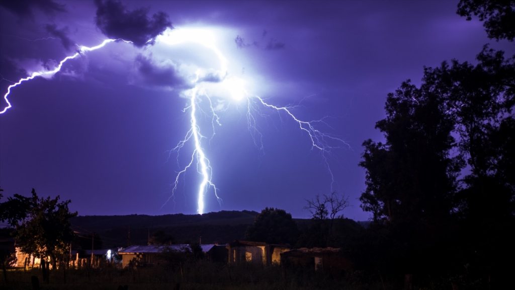 Semana muito instável terá vários episódios de chuva intensa e temporais
