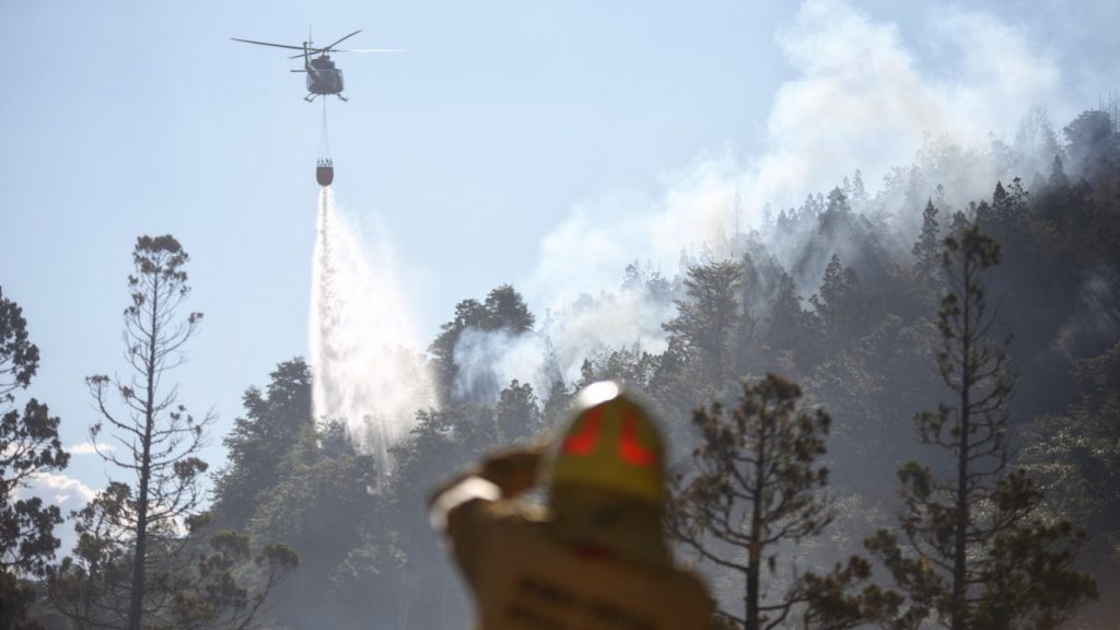 Argentina enfrenta incêndio florestal em meio à onda de calor