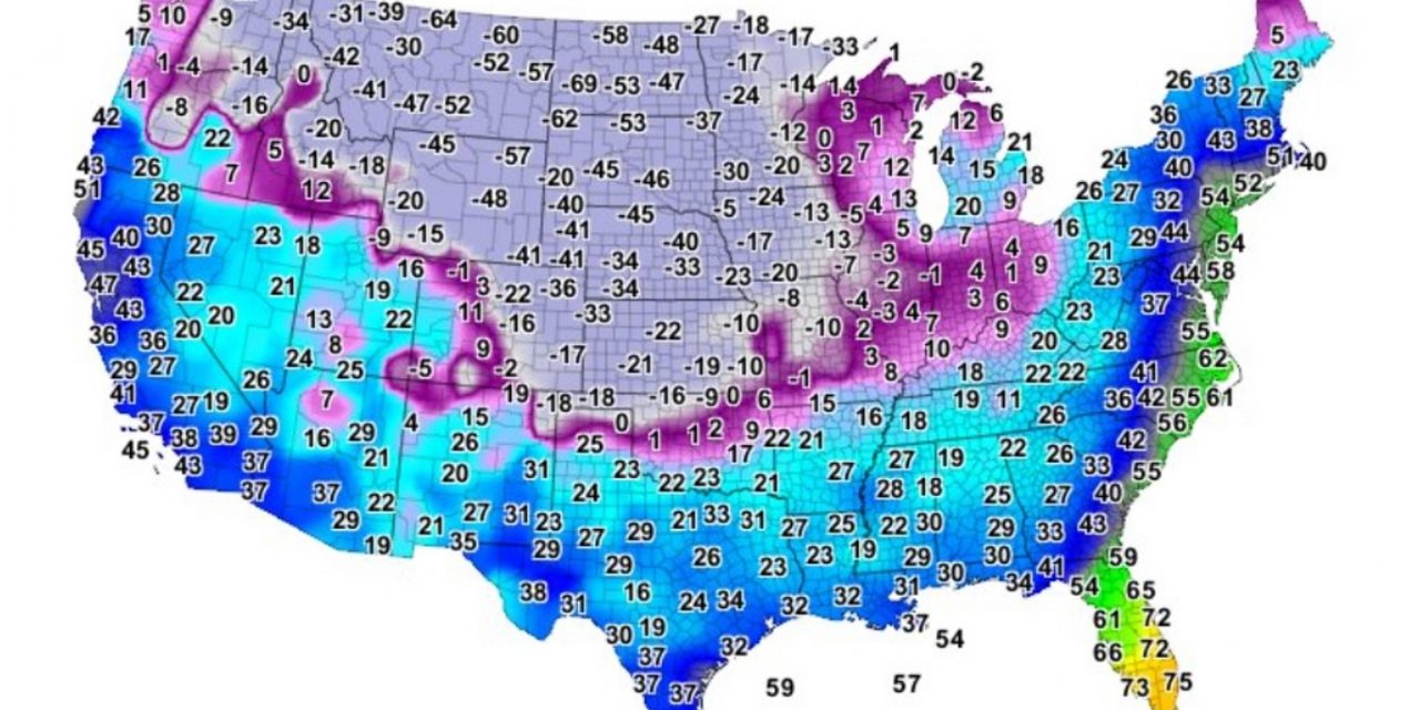 <span class="entry-title-primary">Sensação térmica varia 80ºC nos Estados Unidos na mesma hora</span> <h2 class="entry-subtitle">Espetacular diferença de temperatura e sensação ocorre neste sábado entre o Norte dos Estados Unidos e a região de Miami</h2>