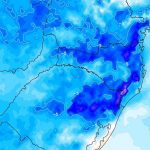 Chuva orográfica e frio fora de época em pleno janeiro no Sul do Brasil