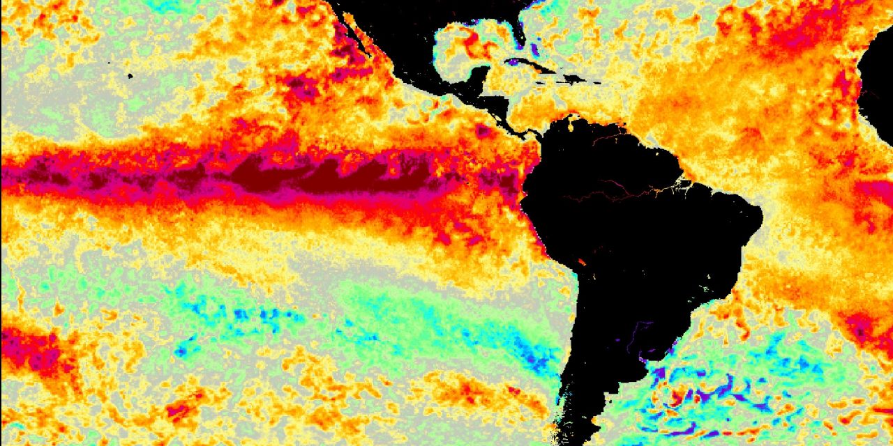<span class="entry-title-primary">El Niño começa o ano no pico de intensidade no Oceano Pacífico</span> <h2 class="entry-subtitle">Virada do ano teve anomalias de temperatura da superfície do mar ao redor do pico de intensidade do atual evento de El Niño </h2>