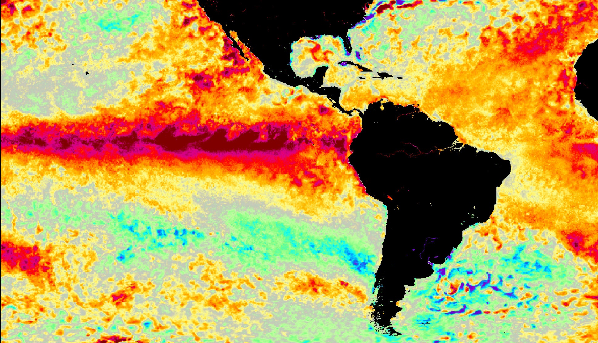 <span class="entry-title-primary">El Niño começa o ano no pico de intensidade no Oceano Pacífico</span> <h2 class="entry-subtitle">Virada do ano teve anomalias de temperatura da superfície do mar ao redor do pico de intensidade do atual evento de El Niño </h2>