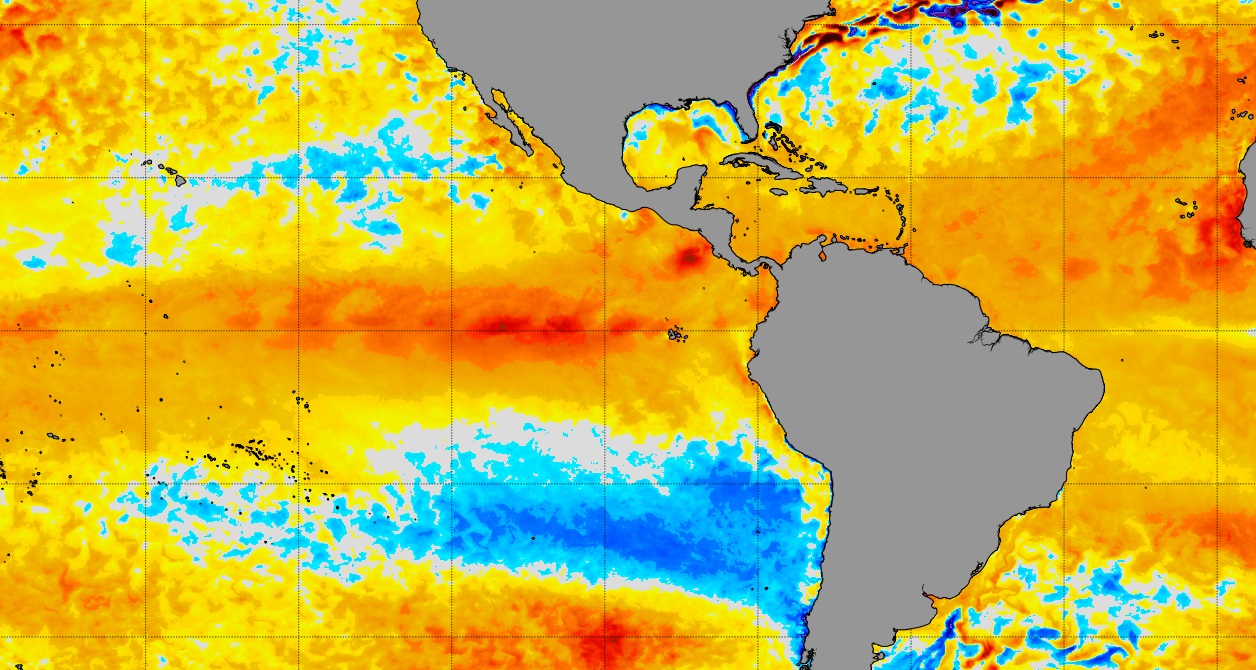 <span class="entry-title-primary">El Niño segue com intensidade forte e perto do pico na metade de janeiro</span> <h2 class="entry-subtitle">Mais recentes dados da agência de tempo e clima dos Estados Unidos mostram o El Niño ainda perto do seu pico alcançado em novembro </h2>