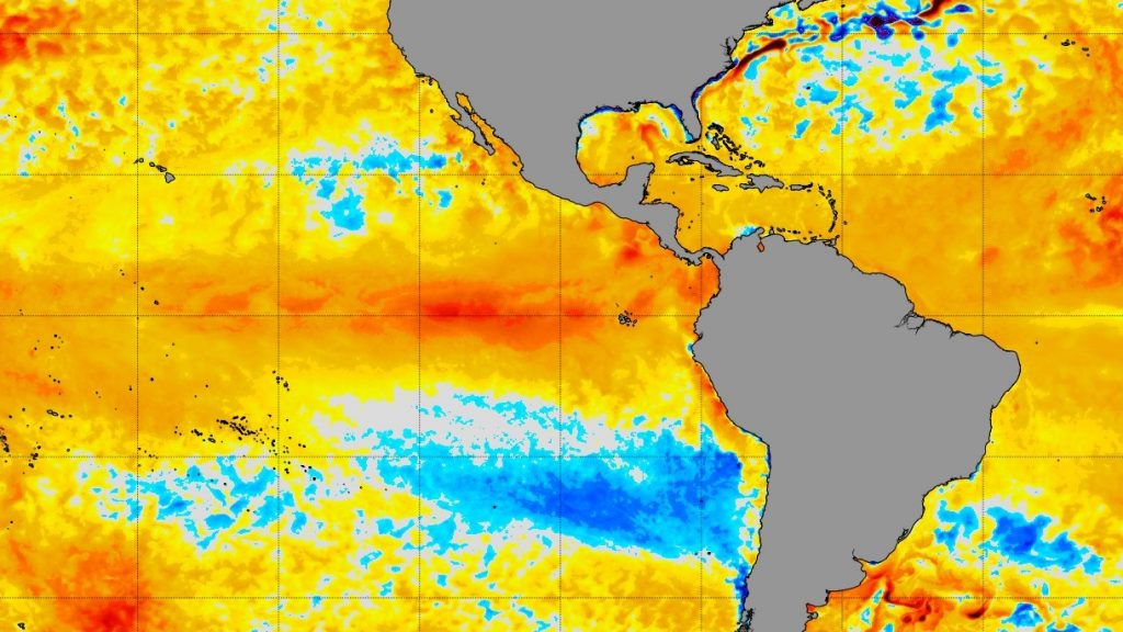 Começa o processo de enfraquecimento do fenômeno El Niño