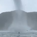 Trombas d’água impressionam em Santa Catarina; entenda o fenômeno