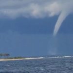 Baixa fria favorece onda de trombas e nuvens funis sobre o Sul do Brasil
