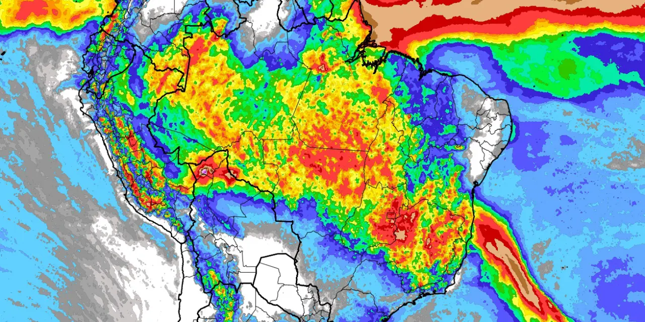 <span class="entry-title-primary">ZCAS se desloca mais para o Norte com chuva volumosa</span> <h2 class="entry-subtitle">Faixa de instabilidade conhecida como Zona de Convergência do Atlântico Sul traz chuva volumosa em parte do Brasil </h2>