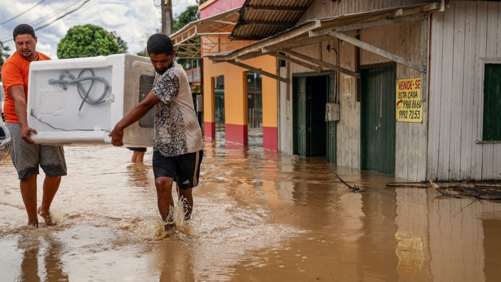 Capital do Acre enfrenta uma de suas maiores cheias; confira o ranking
