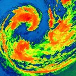 Tempestade tropical Akará se forma na costa do Sul do Brasil