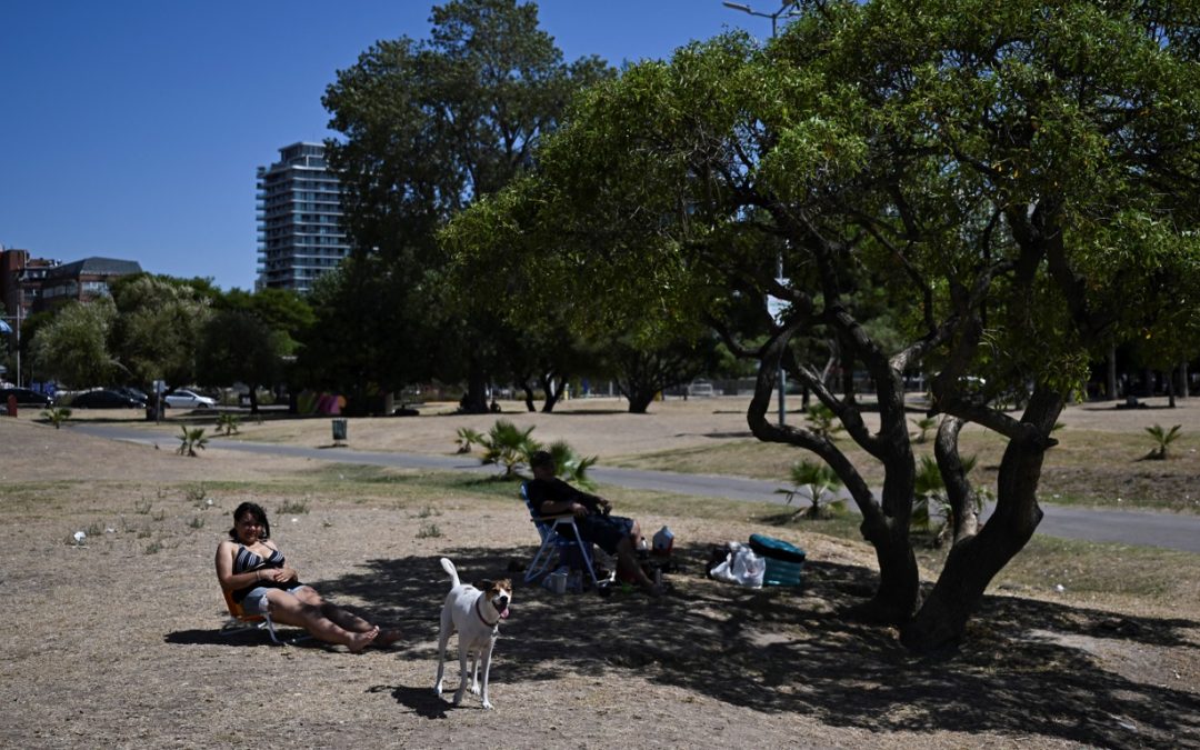 Calor acima de 40ºC completa duas semanas sem trégua na Argentina Argentina completou ontem 14 dias seguidos em que a temperatura máxima no país alcançou ou superou a marca de 40ºC