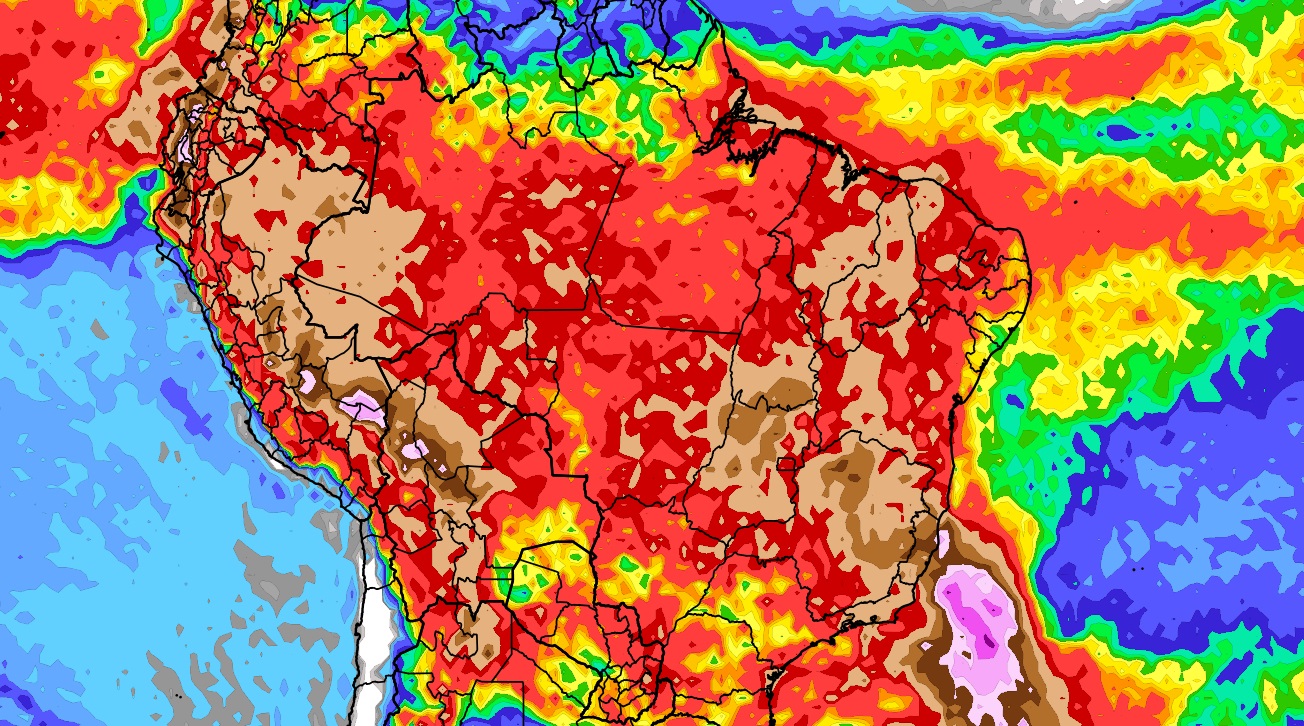 <span class="entry-title-primary">Previsão do tempo: tendência de chuva para dez dias (13/2/2024)</span> <h2 class="entry-subtitle">Veja a tendência detalhada de chuva para o Brasil de Norte a Sul nos próximos dez dias e confira ainda o mapa de precipitação no período </h2>