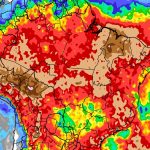 Previsão do tempo: tendência de chuva para dez dias (20/2/2024)
