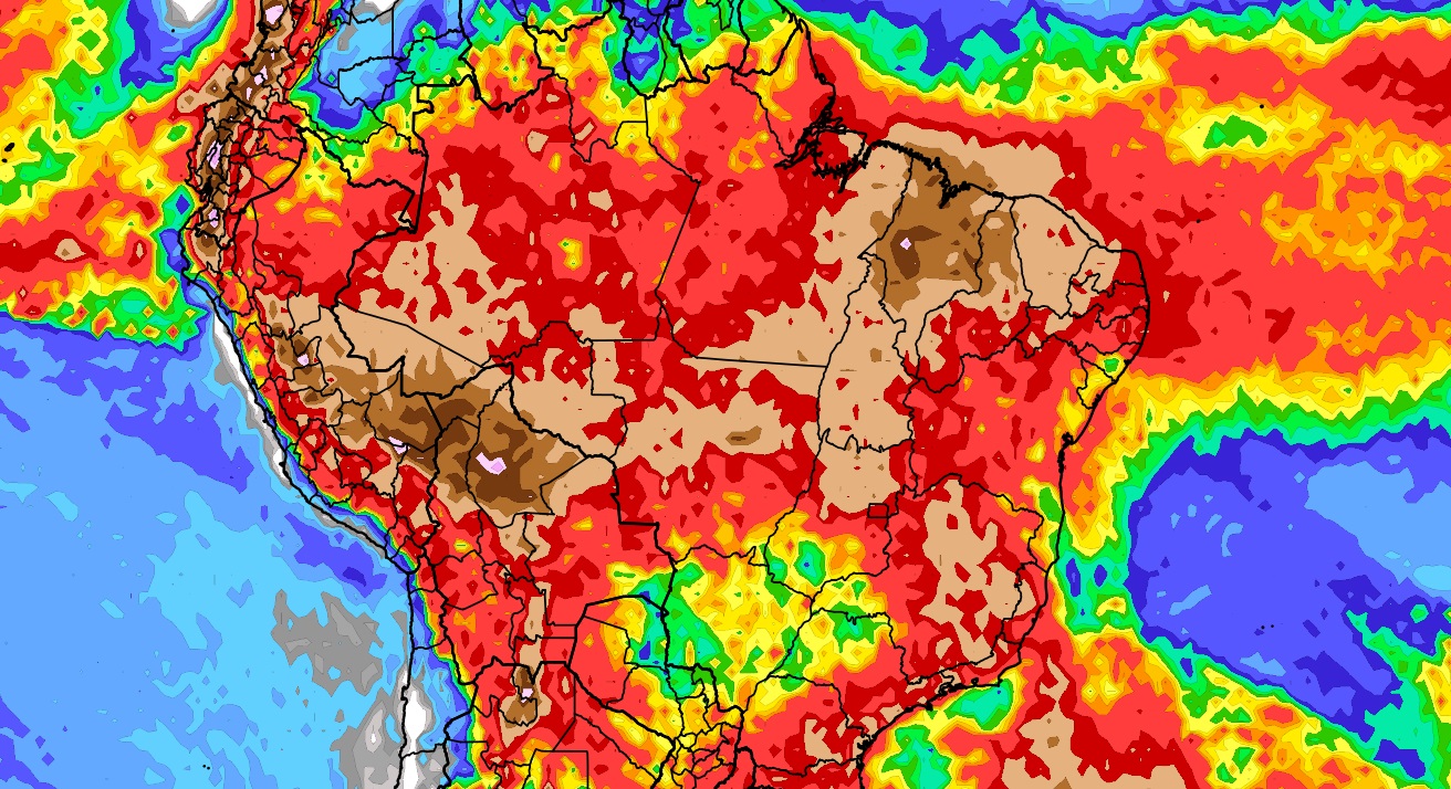 <span class="entry-title-primary">Previsão do tempo: tendência de chuva para dez dias (20/2/2024)</span> <h2 class="entry-subtitle">Veja a tendência detalhada de chuva para o Brasil de Norte a Sul nos próximos dez dias e confira ainda o mapa de precipitação no período </h2>