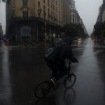 Calor termina em forte temporal na cidade de Buenos Aires