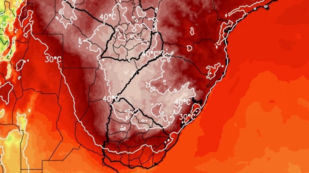 Onda de calor será muito prolongada e deve ganhar ainda mais força