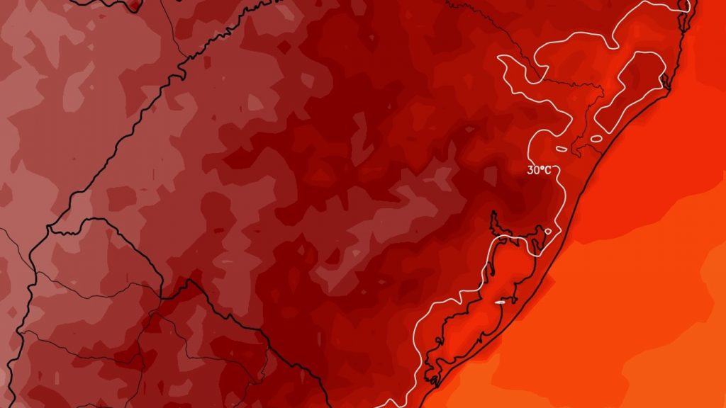 Calor prossegue nesta terça-feira; veja onde o dia será mais quente