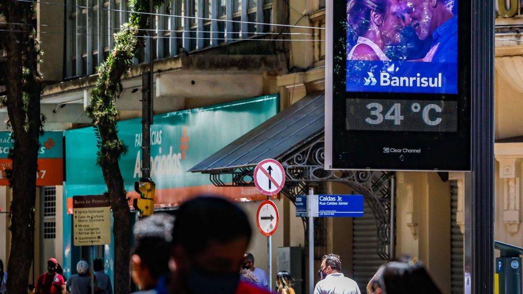 Calor se aproxima de 38ºC; tendência é temperatura seguir alta