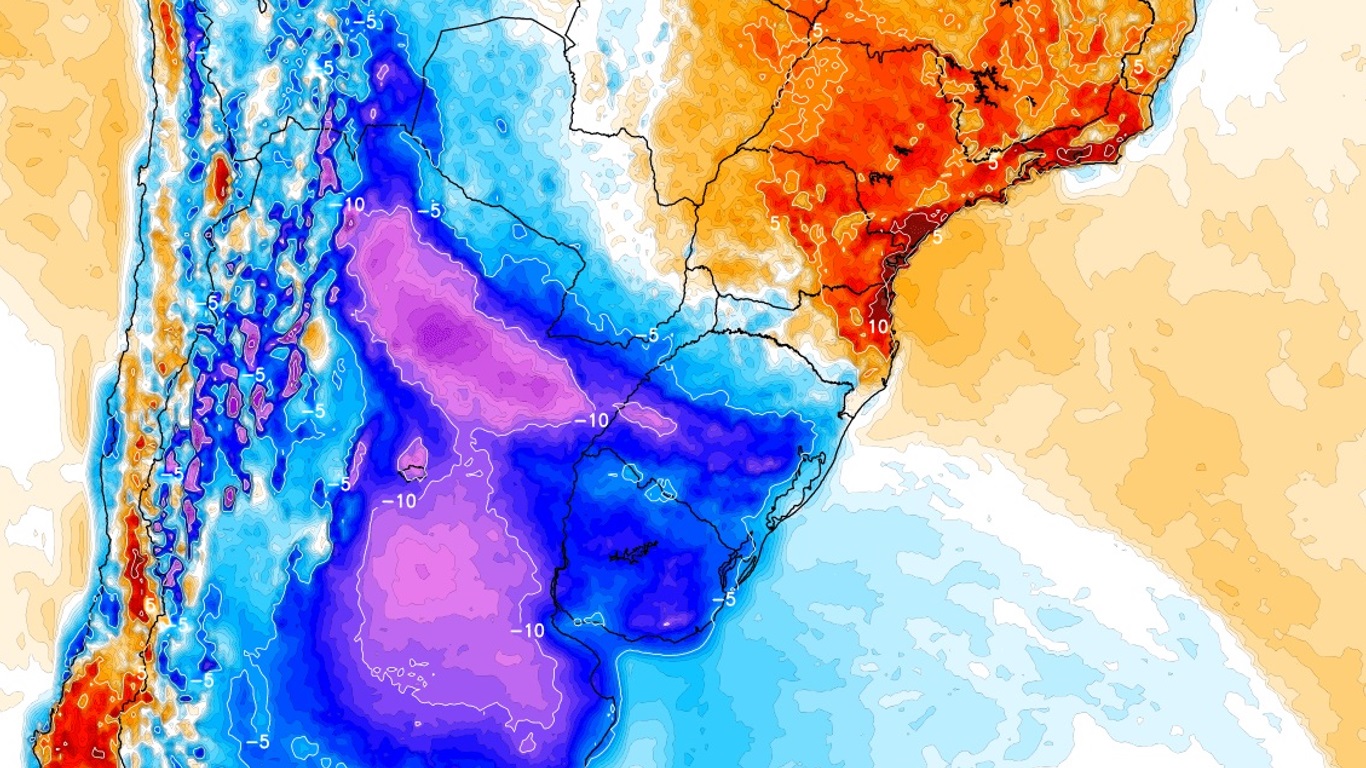 <span class="entry-title-primary">Massa de ar mais frio vai acabar com a onda de calor e garantir alívio</span> <h2 class="entry-subtitle">Temperatura vai mudar muito entre amanhã e quarta com a chegada de uma frente fria impulsionada por ar mais frio que encerrará a onda de calor </h2>