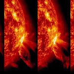 Grande explosão no sol produz imagens incríveis; veja os vídeos