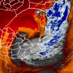 Vórtice ciclônico no Rio Grande do Sul traz chuva e novo alento ao campo