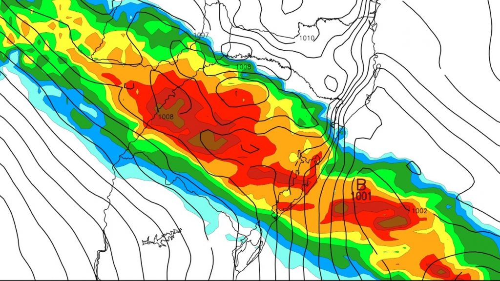 **ALERTA** Semana de muito alto risco por chuva intensa e tempestades