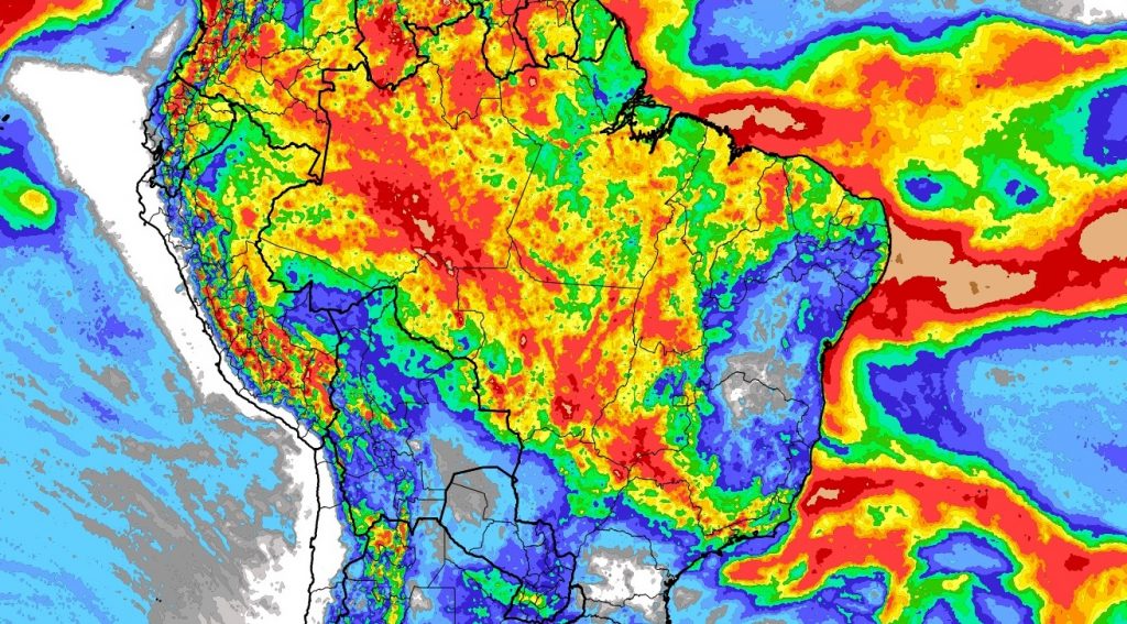 Veja onde mais deve ter chuva no Brasil nestes últimos dias de março