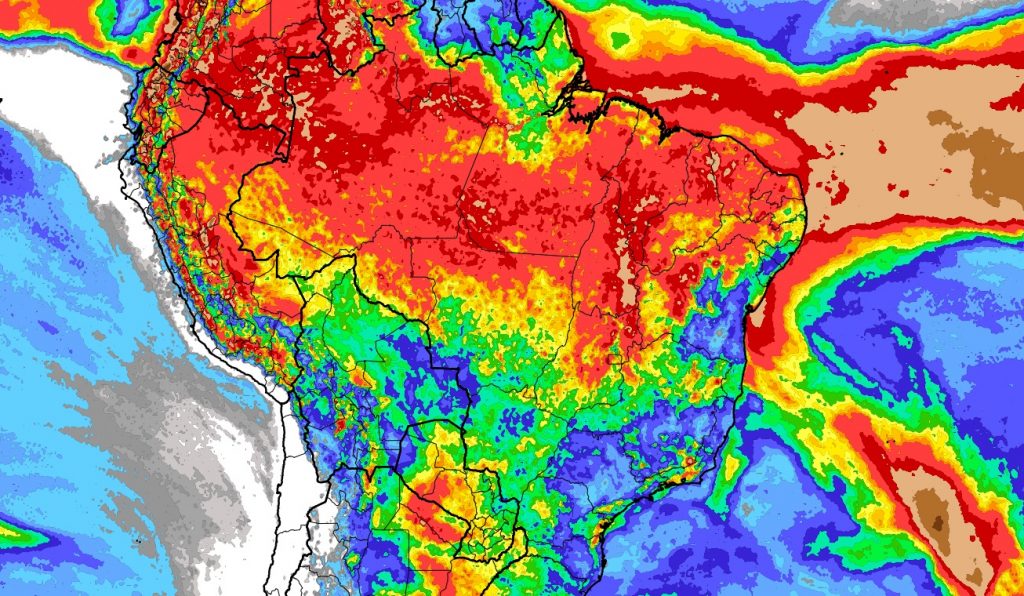 Veja onde mais deve chover no Brasil nesta semana (31/3/2024)