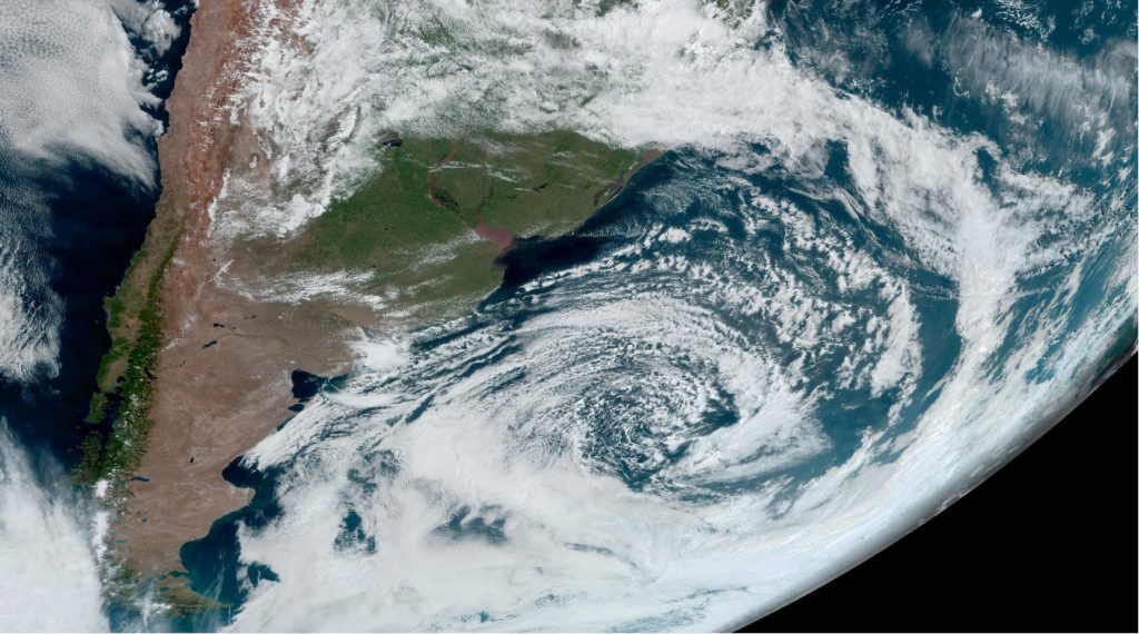Ciclone trará ressaca do mar nos litorais do Sul e do Sudeste do Brasil